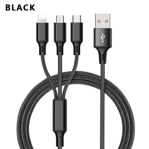 3 In 1 USB Cable For &